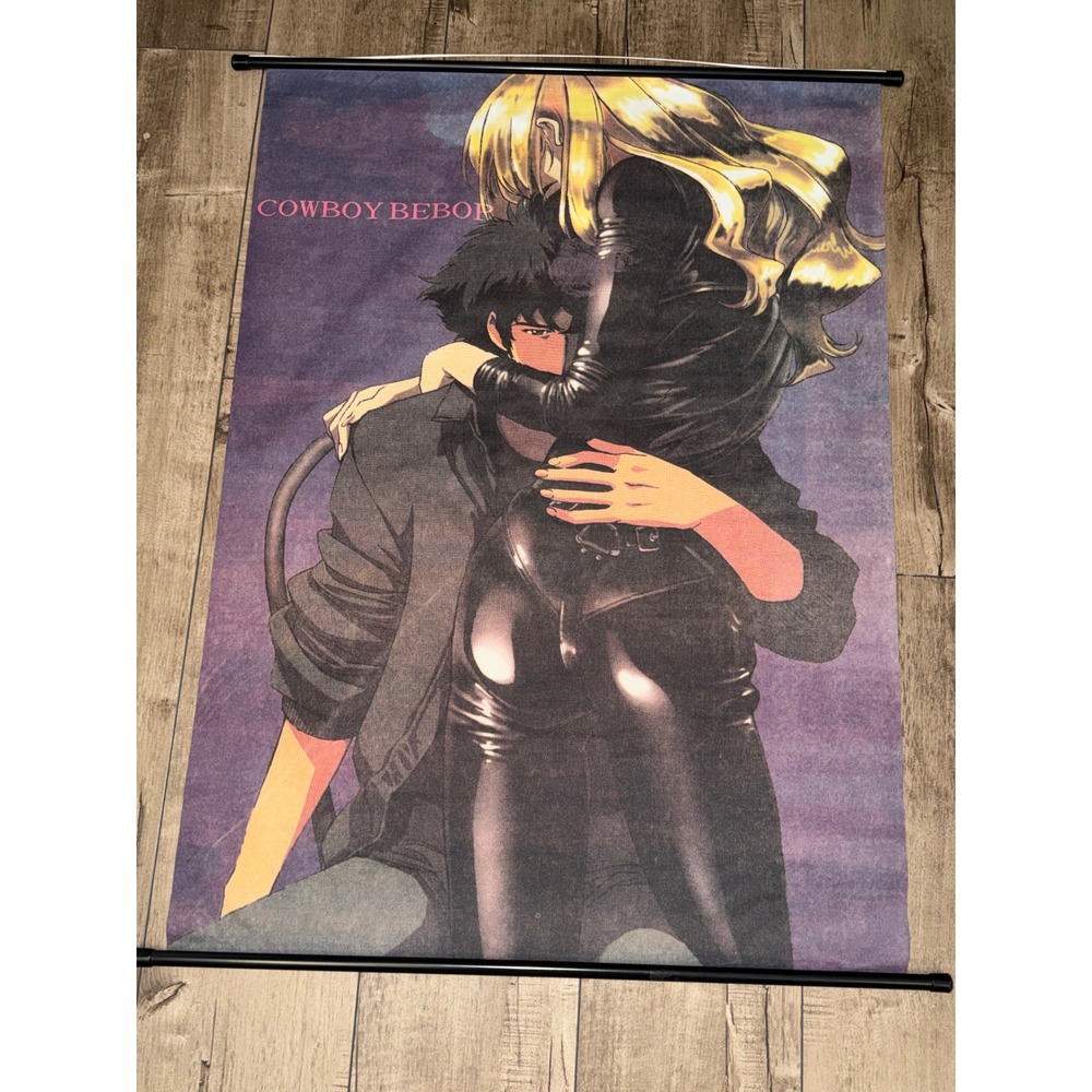 Cowboy Bebop Spike Spiegel Julia Fabric Wall Scroll Anime Poster 31x43